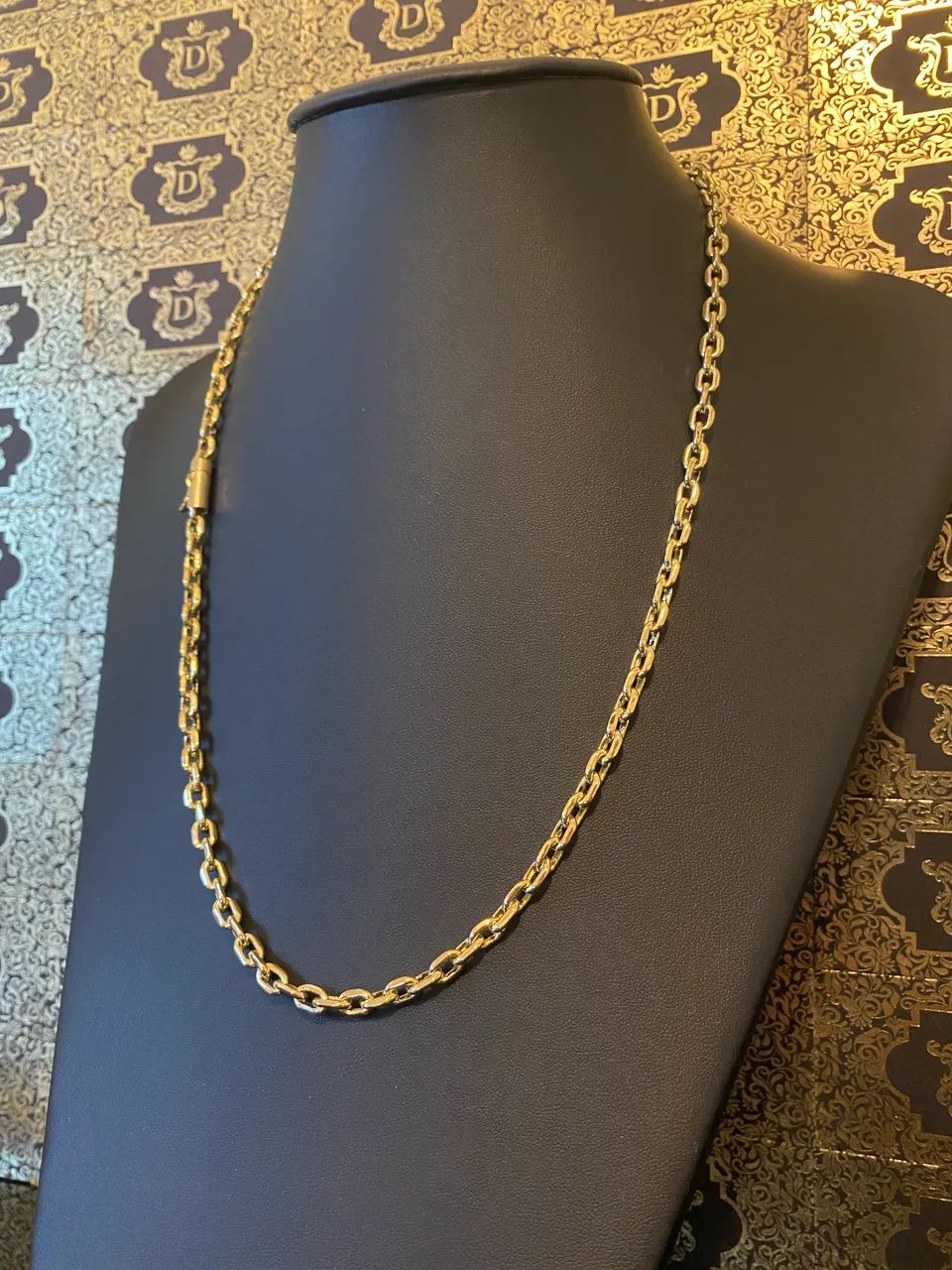 Corrente Cadeado em Ouro 18K - LIQUIDANDO ! - Foto 3