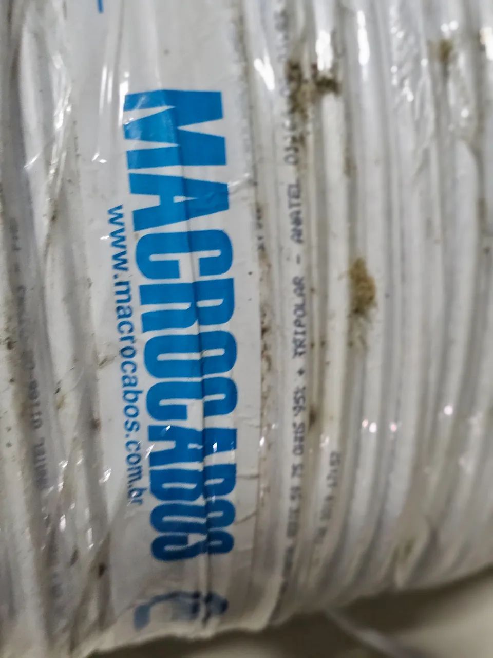 Rolo de 300m  de cabo coaxial  - Foto 3