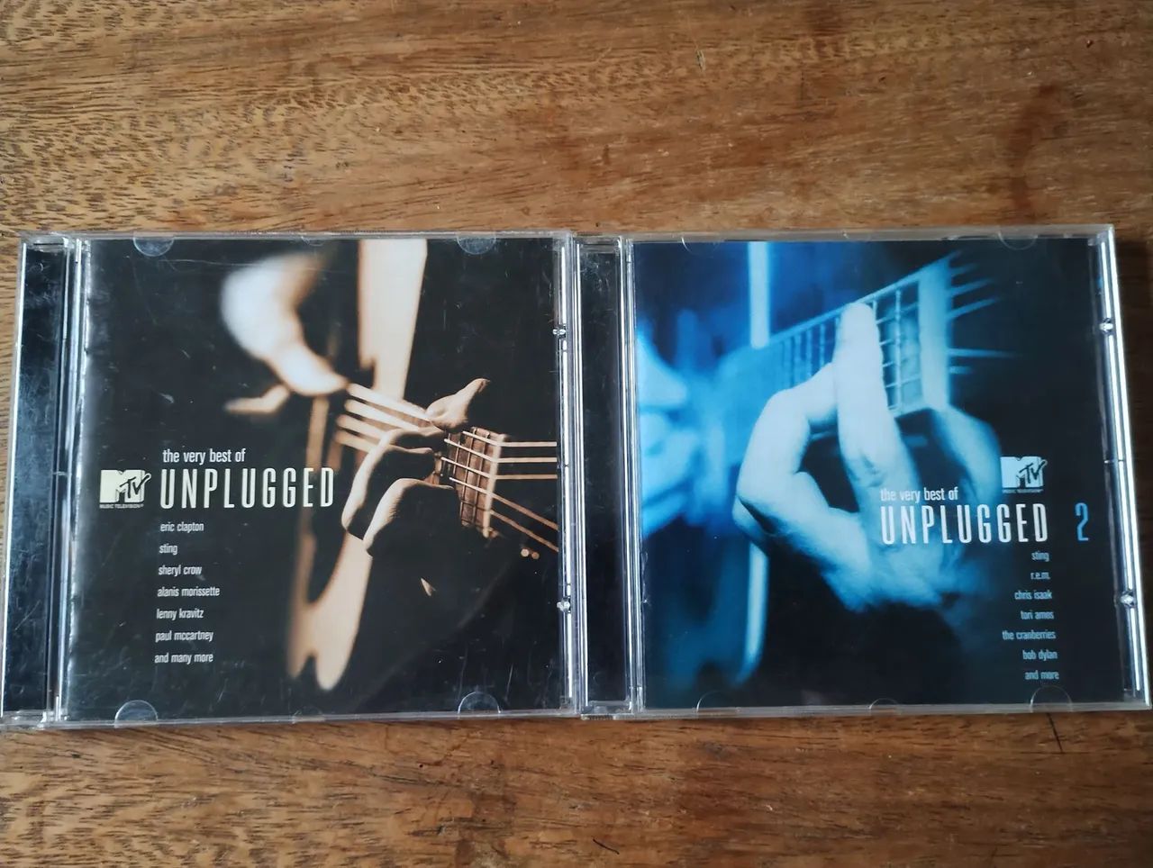 02 CDs MTV Unplugged 1 e 2