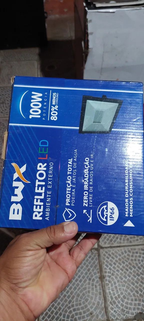 Refletor  100 Watts  Led - Novo - Foto 2