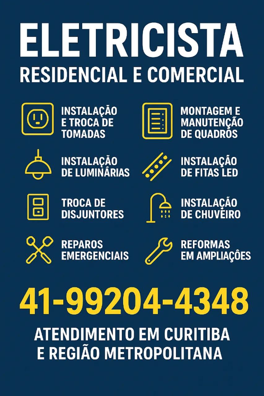 ? Eletricista Profissional - Instalações, Reparos e Manutenções