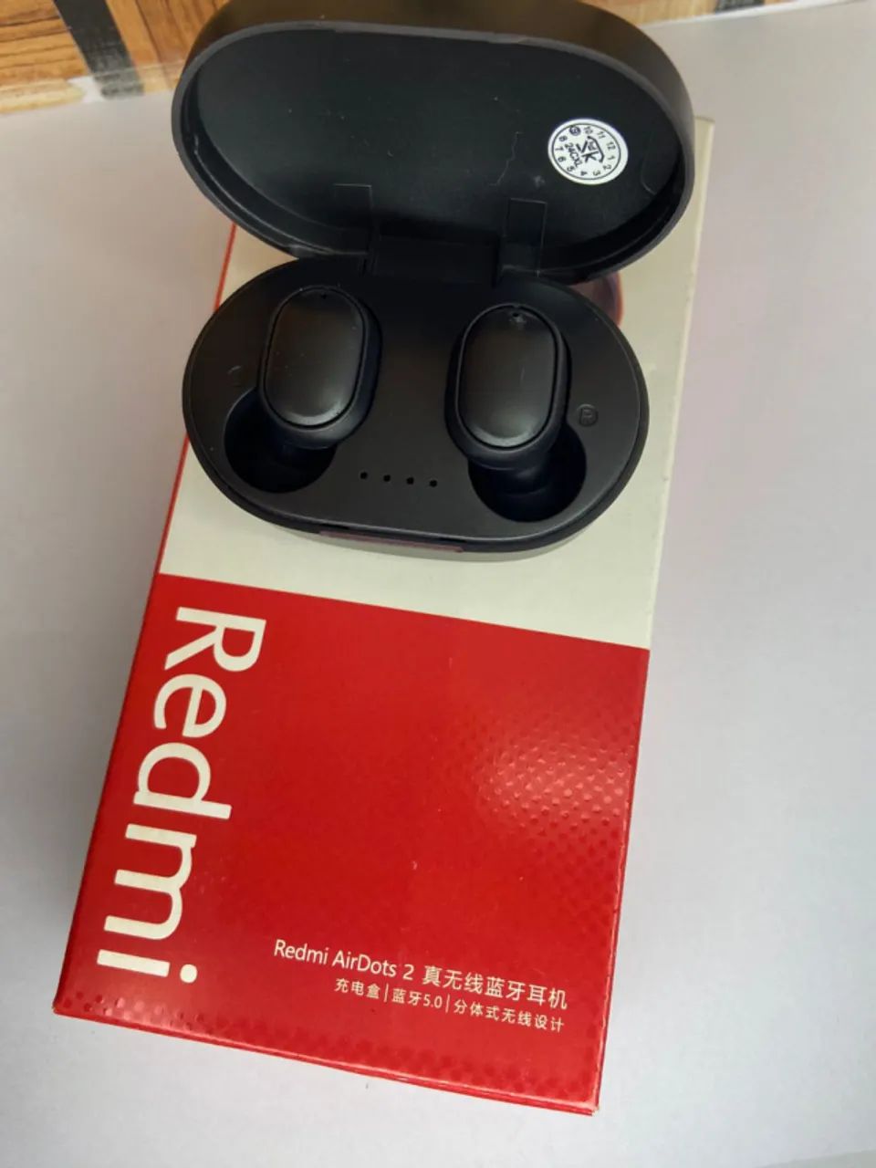 Fone de ouvido sem fio Redmi Airdots S Fones de Ouvido