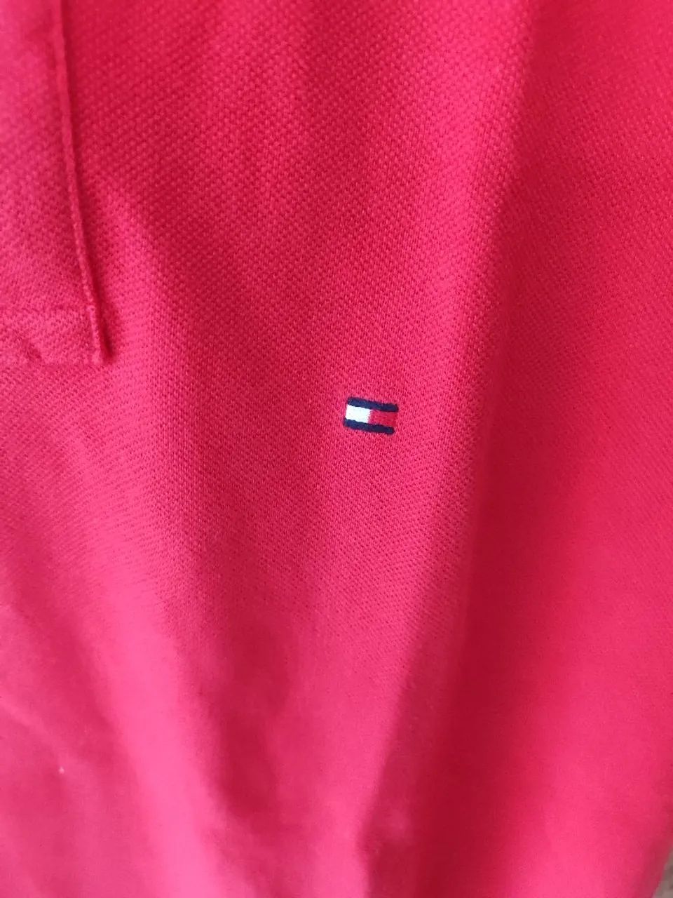 Camisa Tommy Hilfiger original vermelha  - Foto 3