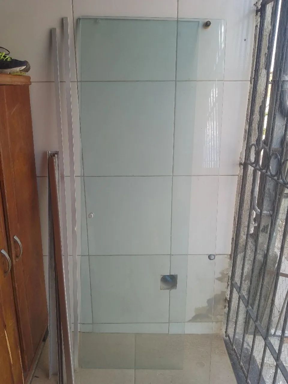 Box de vidro completo para banheiro 120x180 - Foto 4