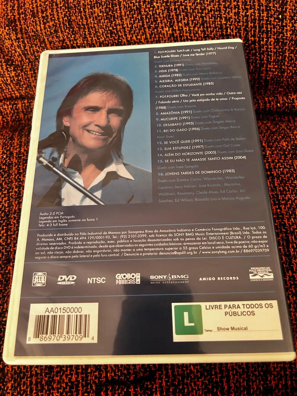 DVD QUEEN - WE ARE THE CHAMPIONS FINAL LIVE IN JAPAN - SHOW TÓQUIO