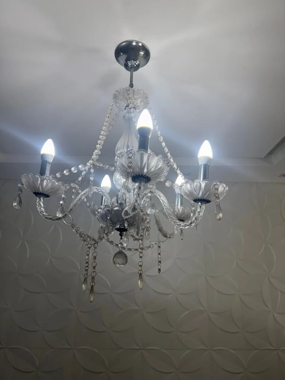 Lustre de Cristal Elegante e Charmoso - Foto 3