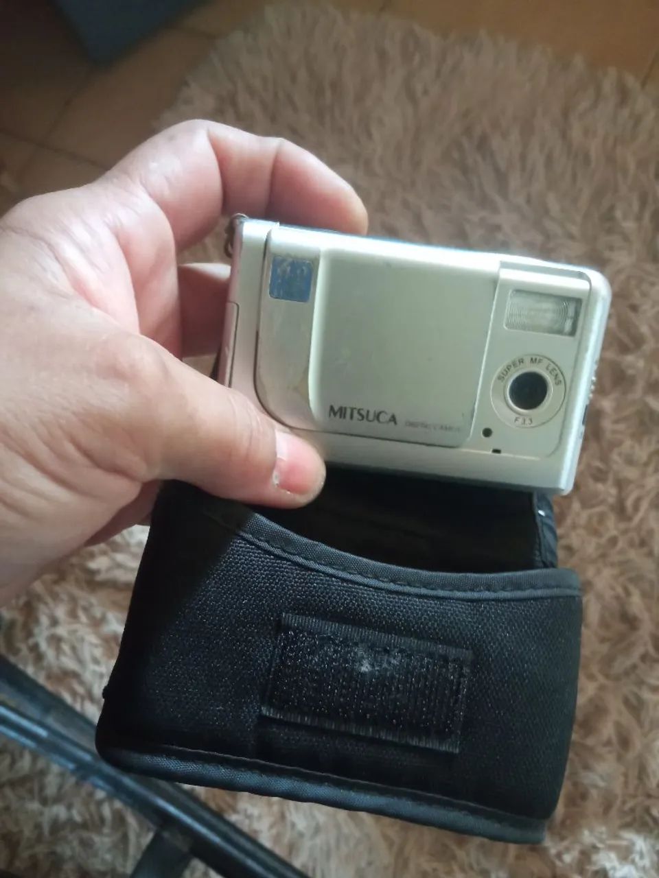 Câmera fotográfica antiga mitsuca 6.0.