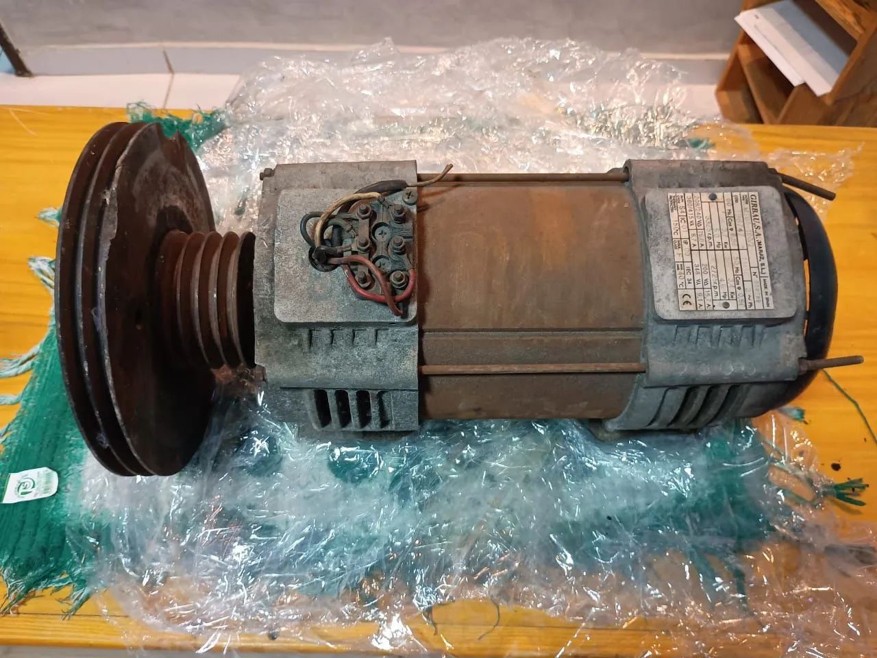 Motor de alta rotação para lavadora extratora Girbal - Foto 2