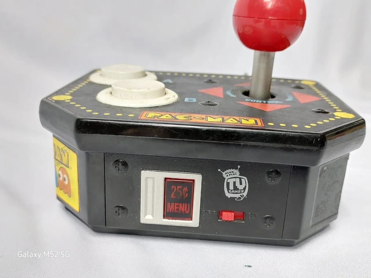 Mini Arcade Pac-Man - Reviva a Nostalgia C/12 jogos Namco Jakks Pacífic Atari  - Foto 4