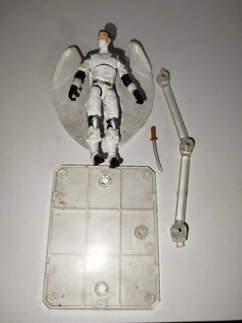 Gi-joe Comandos em Ação Anjo Branco Customizado 