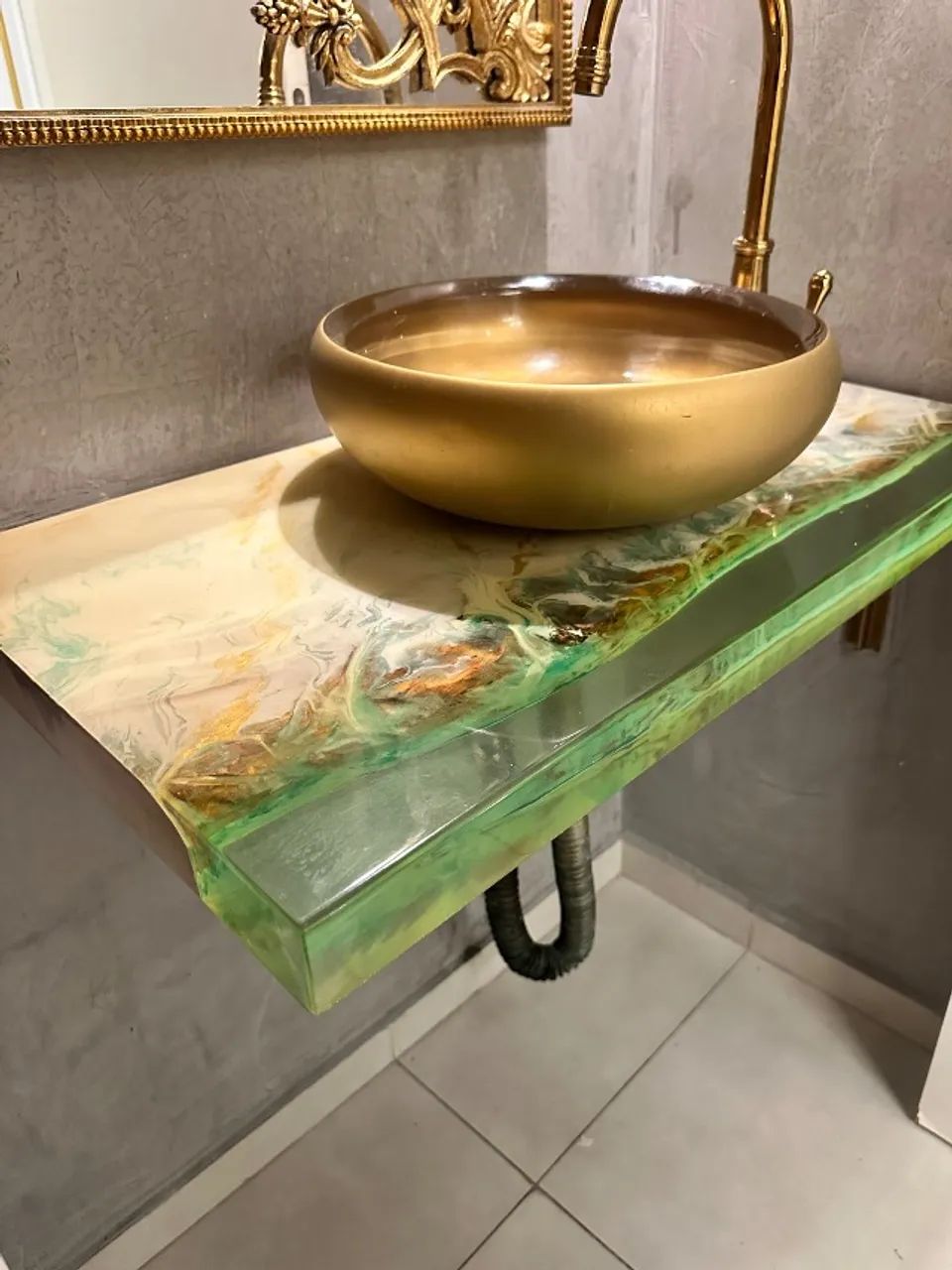 Bancada em madeira resinada - Foto 4