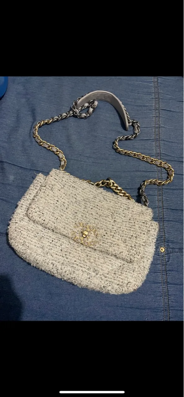 Bolsa Chanel Tweed