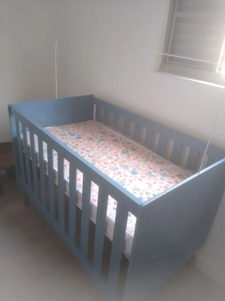 Berço Reller Azul ayla - Foto 3