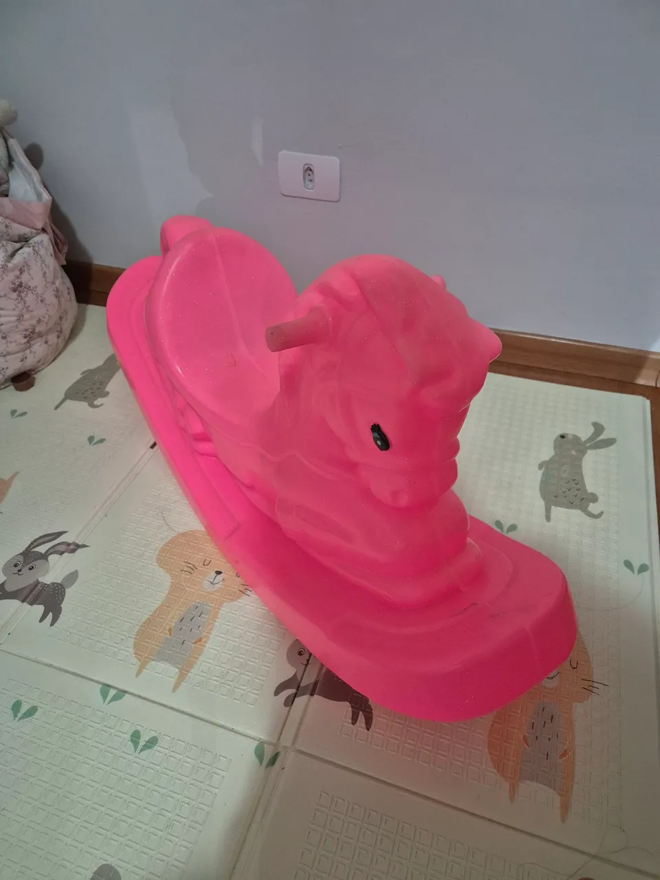 Gangorra Cavalinho Infantil de balanço