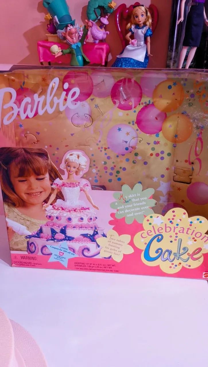 Boneca Barbie Celebration Cake - Foto 4