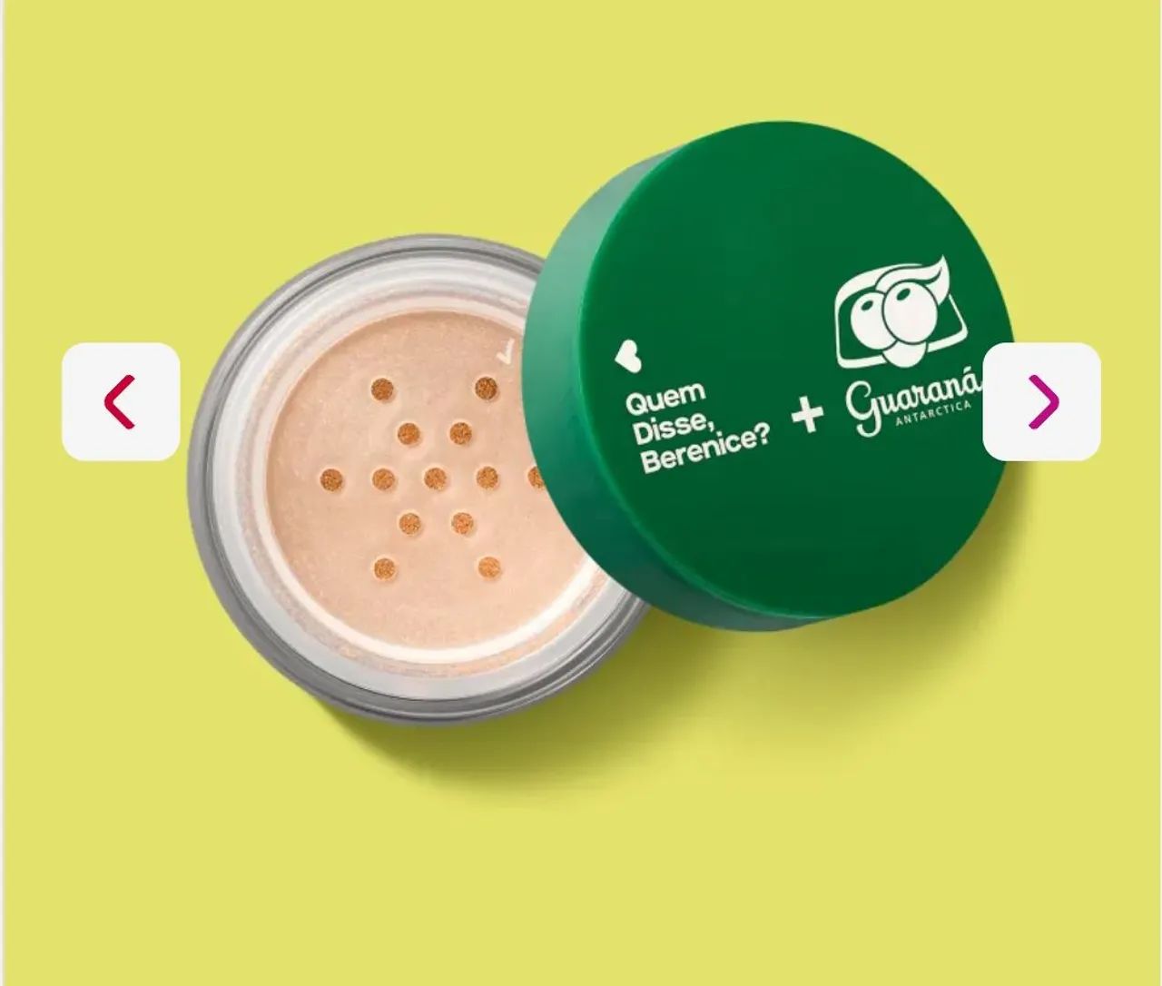 Iluminador Rosto e Corpo Hora de Brilhar QDB E Guaraná Antarctica 5g - Foto 3