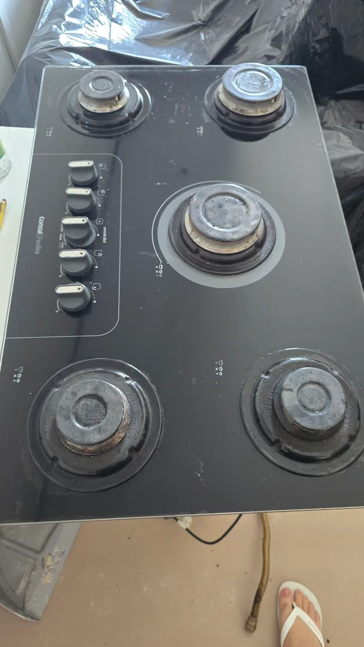 Cooktop Consul Facilite 5 Bocas (Convertido para Gás Natural)