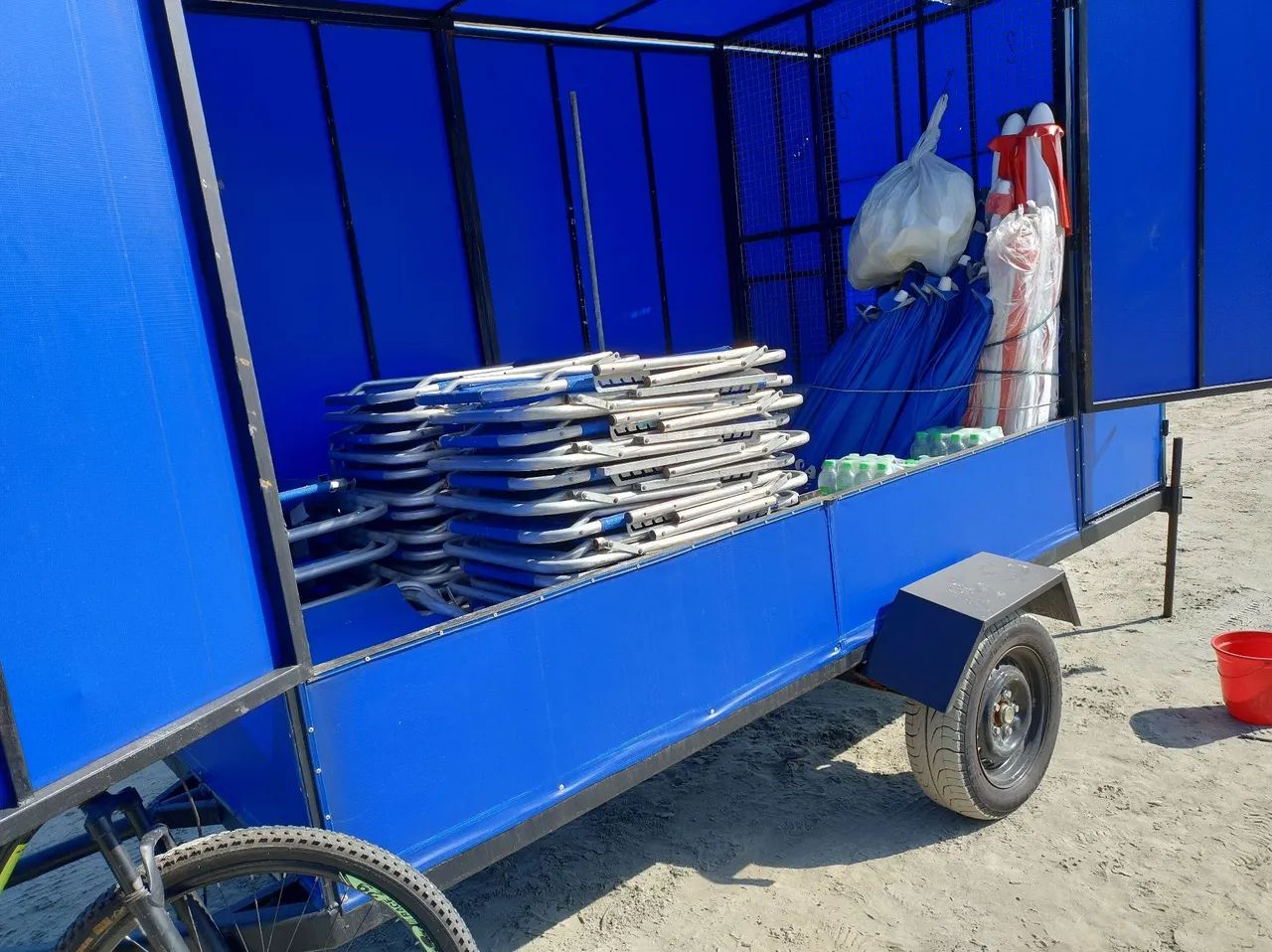 Carrinho de praia, Aparecida Santos  - Foto 5