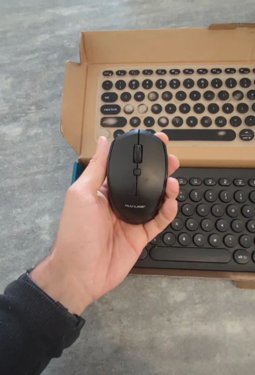 Teclado e mouse wifi TC231 Multilaser (sem fio) - Foto 3