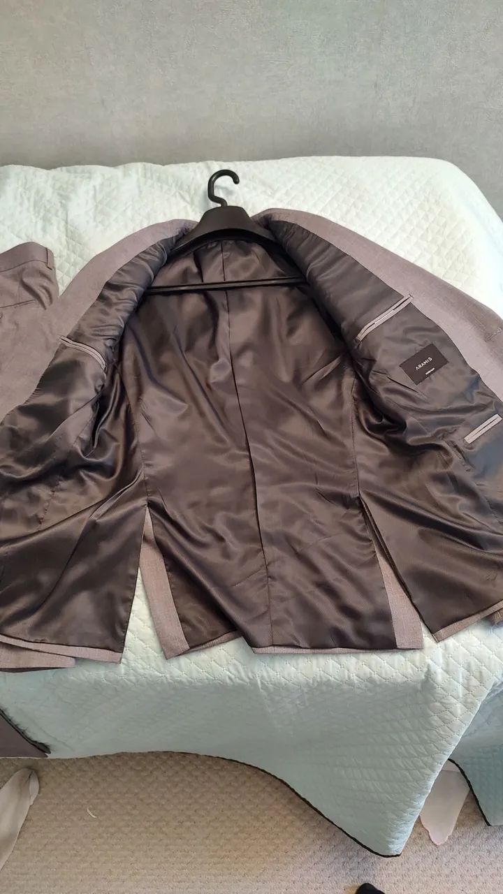 Terno Masculino Cinza Aramis - Novo  - Foto 4