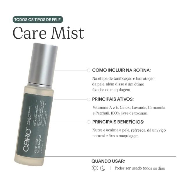 Água termal bruma hidratante Care Mist - Foto 2