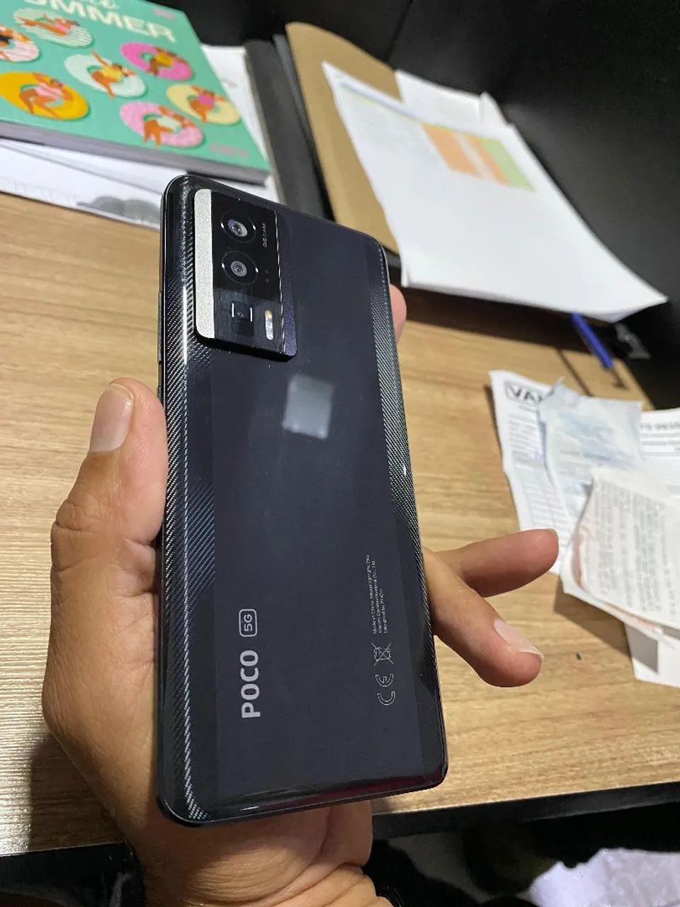 Poço f5 pro 512gb troco em iPhone  - Foto 2