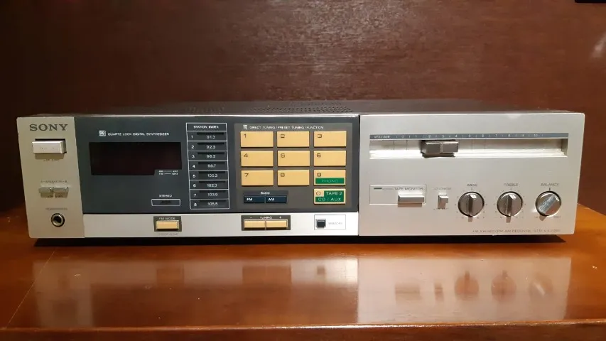 Receiver Sony STR-VX20BS com defeito