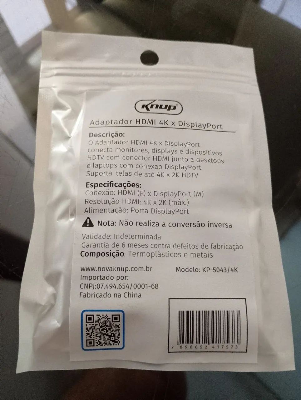 Adaptador HDMI 4k x Displayport - Foto 2