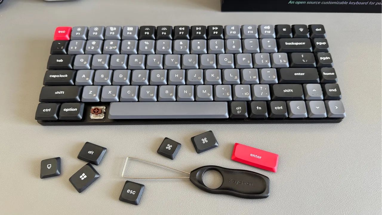 Teclado mecânico keychron k3 Pro novo - Foto 2