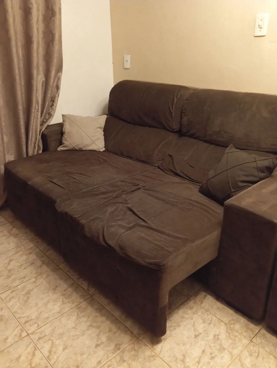 sofa 3/2 lugares retrátil  - Foto 2