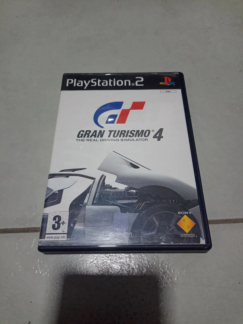 Gran Turismo 4 - PS2 - Europeu (PAL) - Original - Playstation Gran Turismo 4 - PS2 - Europeu (PAL) - Original - Playstation