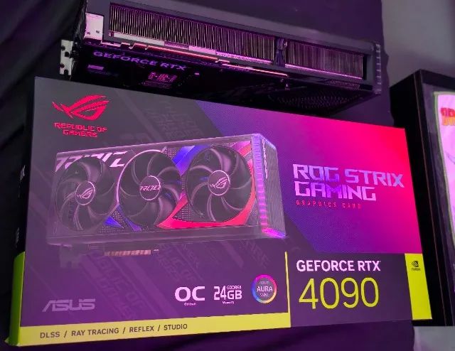 Placa de Video Asus Rog Strix RTX 4090 OC - Foto 3