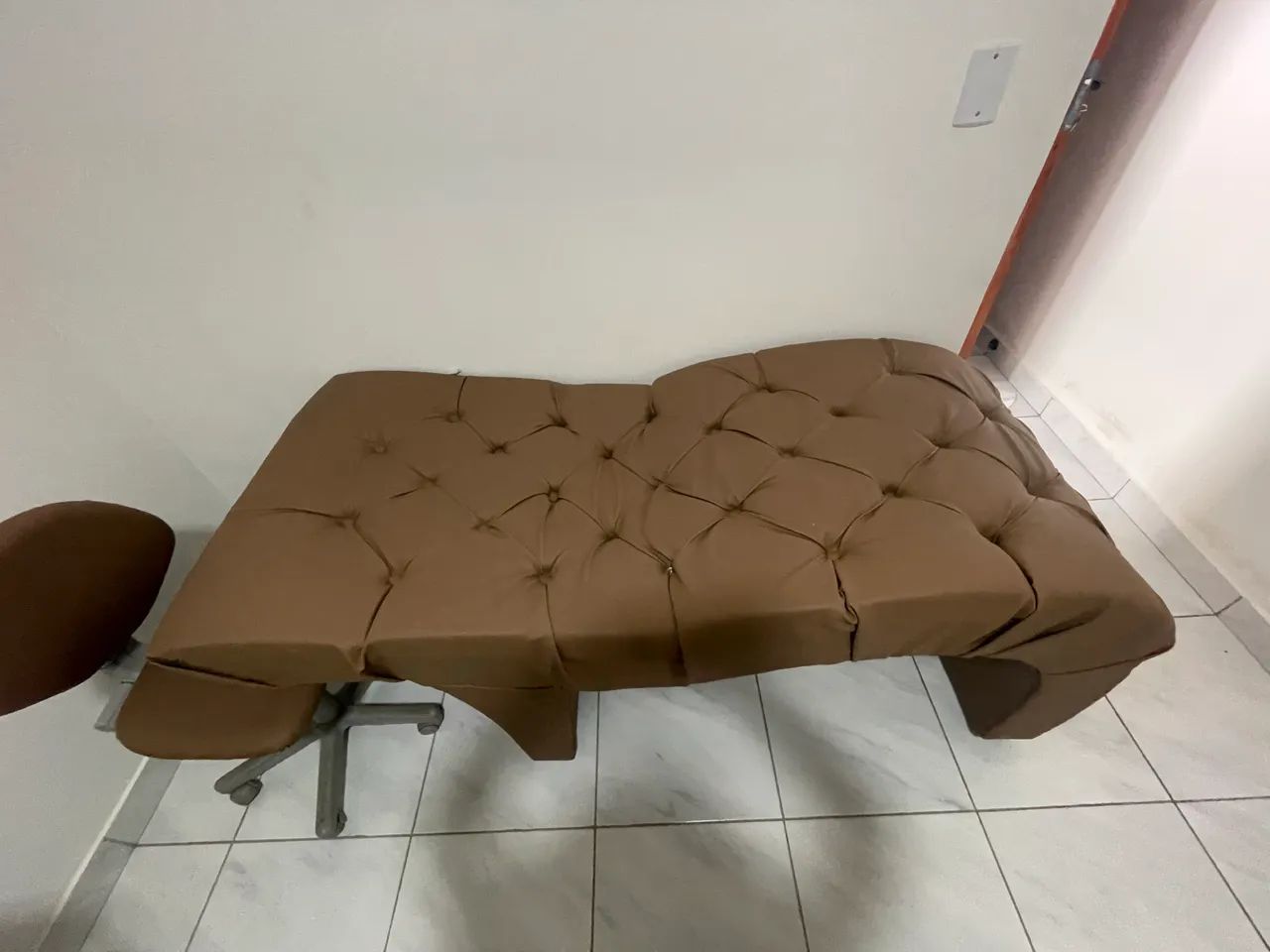Maca luxo e cadeira 