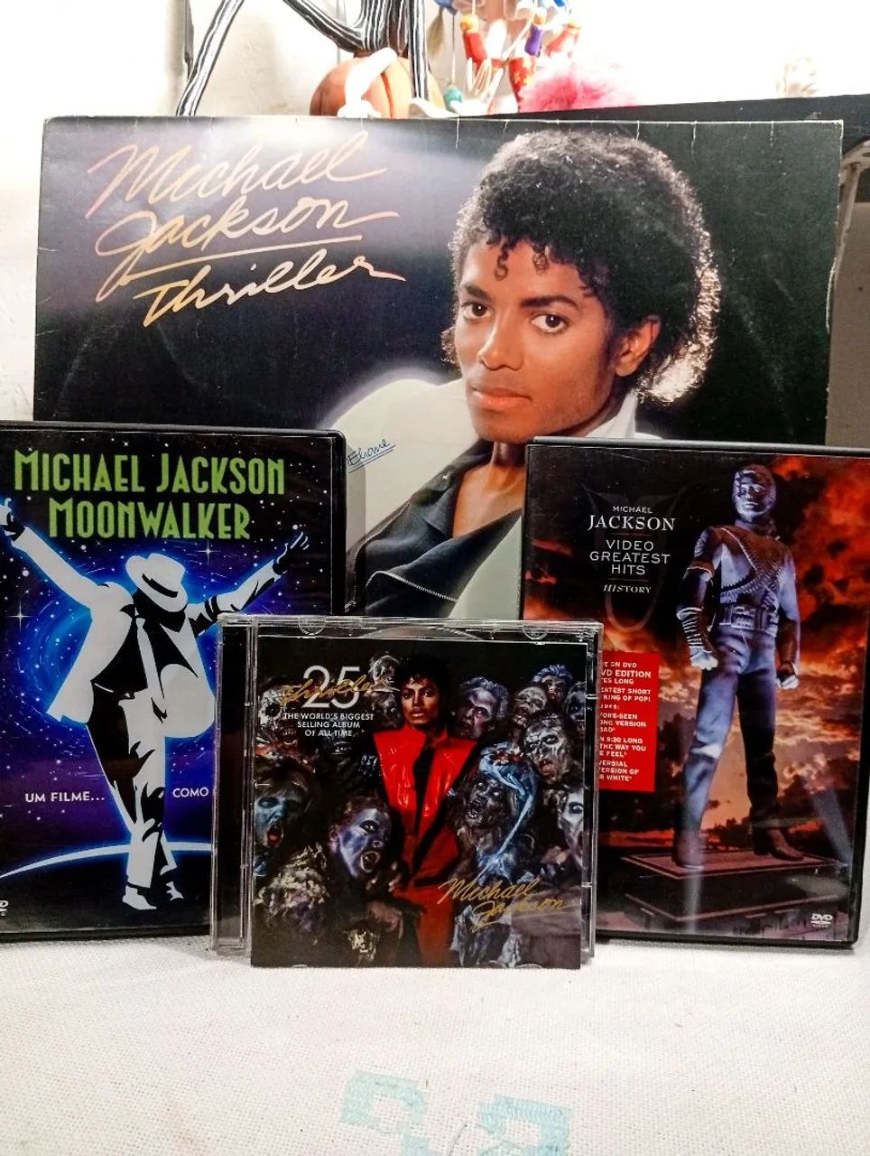 【美品】レア Michael Jackson DVDセット Michael Jackson: Vinil Thriller, CD 25 e 2 DVDs Kit - CDs, DVDs