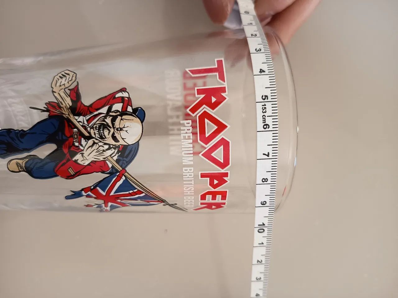 Copo de vidro Iron Maiden  - Foto 4