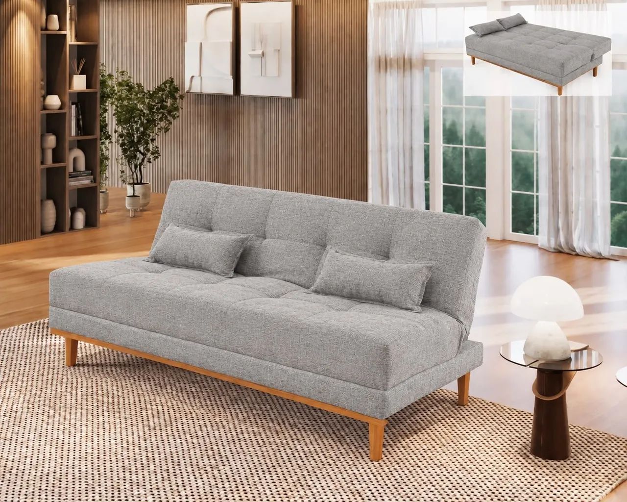 Sofá cama Novo a pronta entrega  - Foto 4