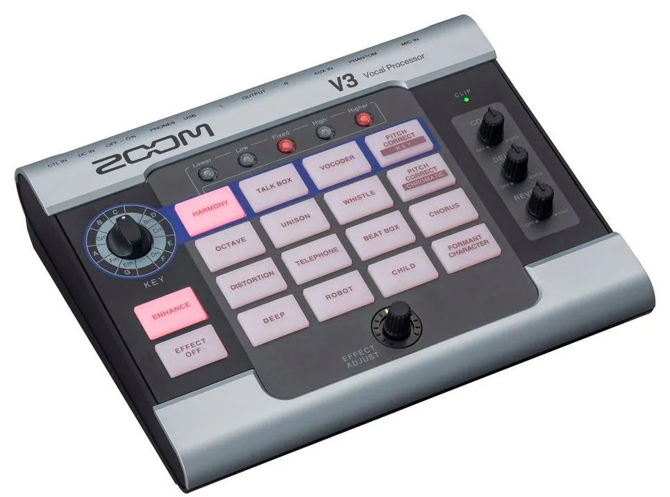 Pedal Processador Voz Zoom v3  - Foto 2