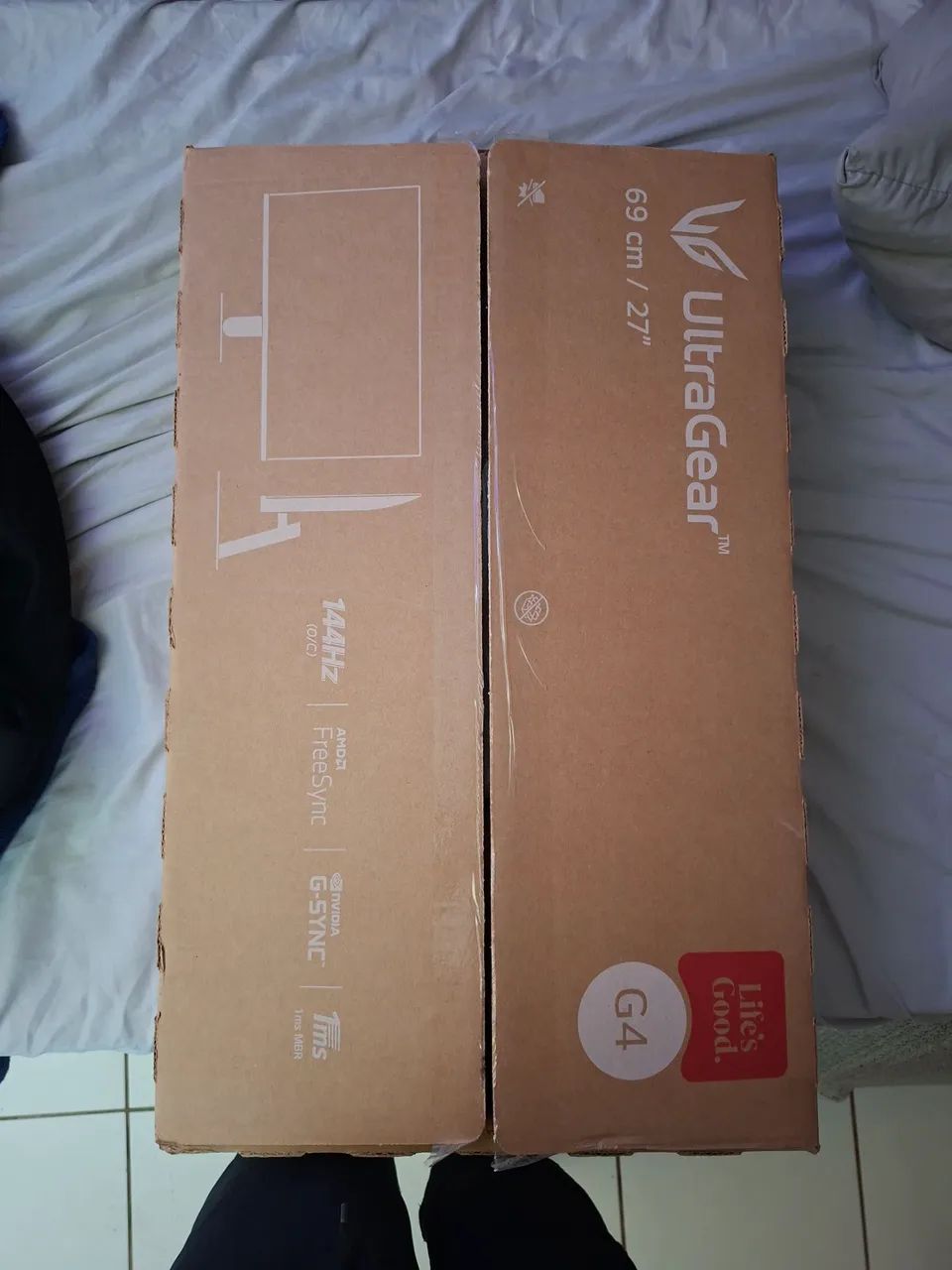 Monitor LG gamer 27" full hd 144hz - Foto 4