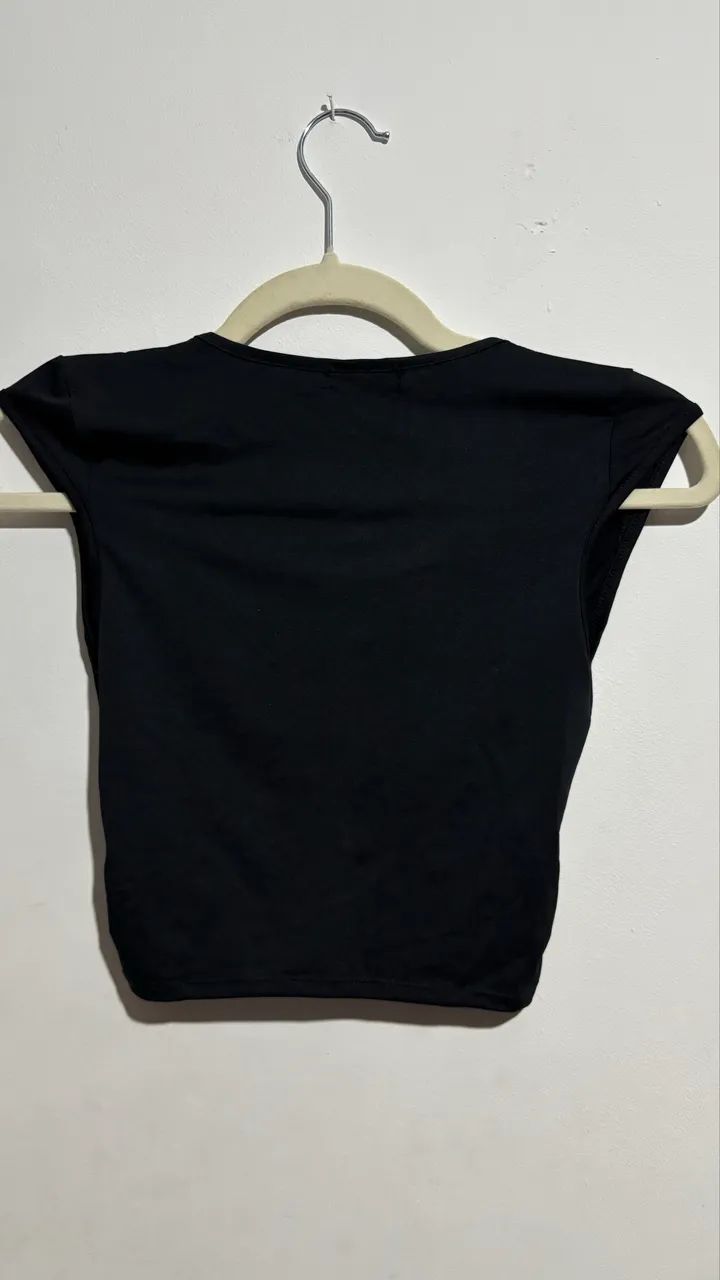 Cropped preto - Foto 2