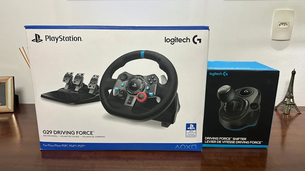 Logitech G29 + CÂMBIO com caixa  - Foto 3