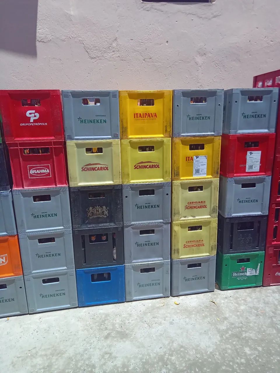 Caixa de cerveja 600 ml