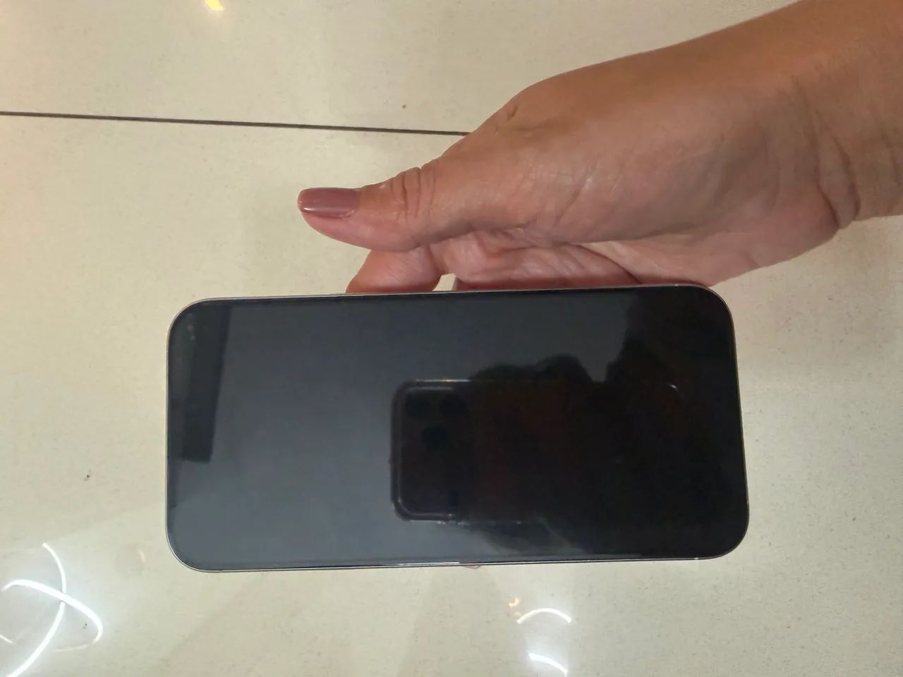IPhone 16 Pro Max Branco 256 g bateria 90%  - Foto 3
