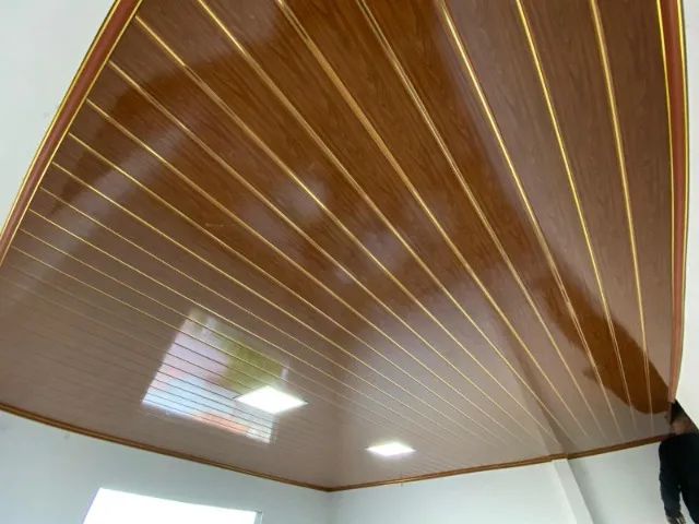 Forro pvc amadeirado - Foto 3