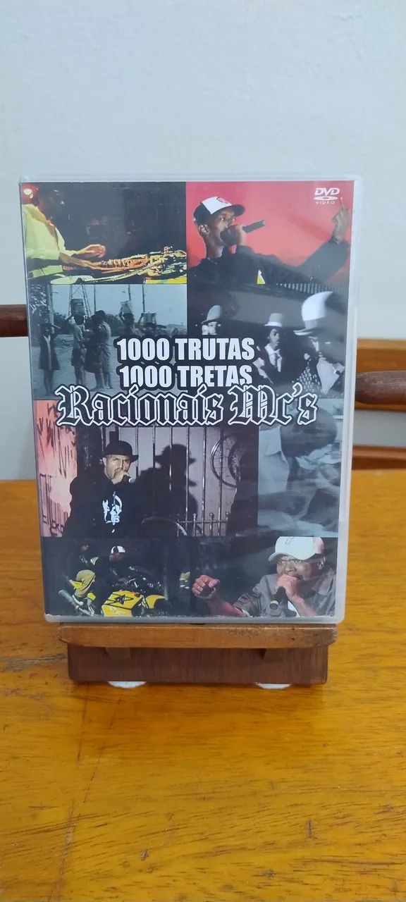 DVD Racionais 1000 Trutas 1000 Tretas
