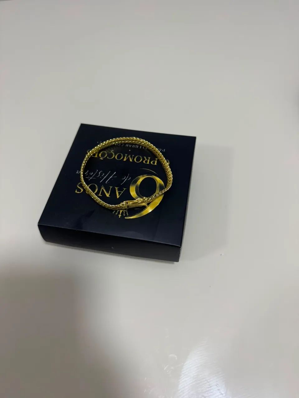 Pulseira banhada a ouro - Foto 2
