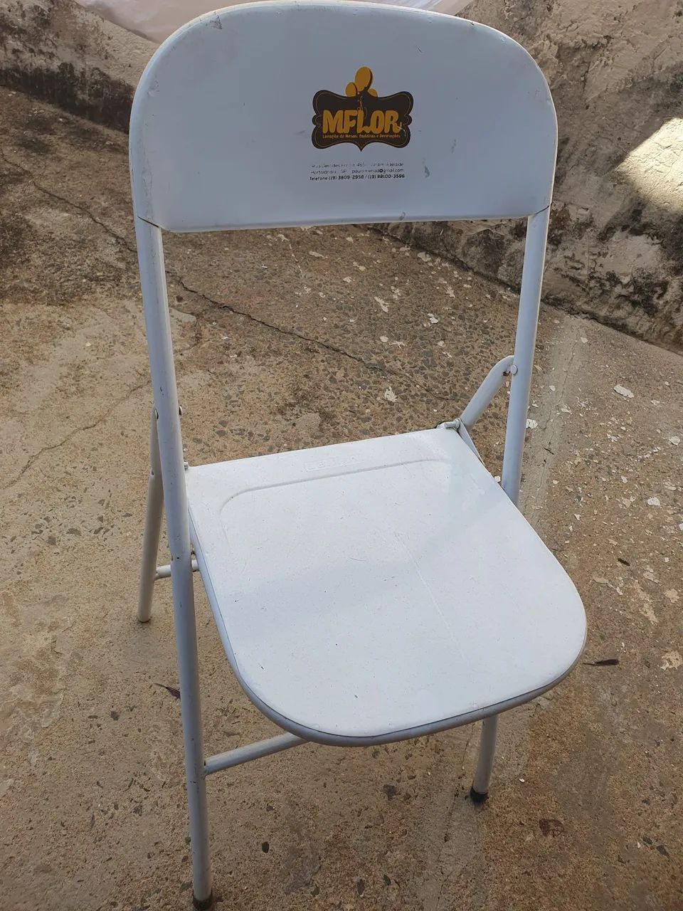 Mesa e cadeira de ferro - Foto 4
