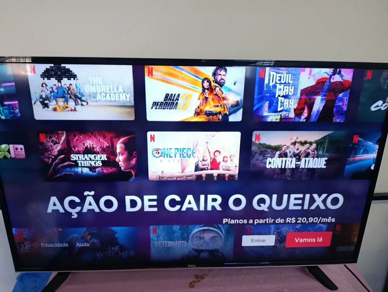 Smartv tcl 43 polegadas garantia  - Foto 3