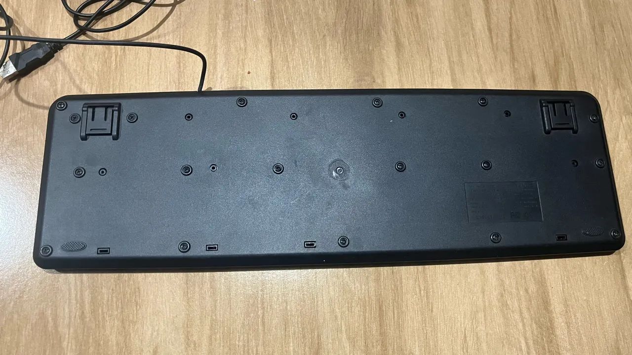 Teclado Bright 0014 Preto com Fio USB - Foto 2