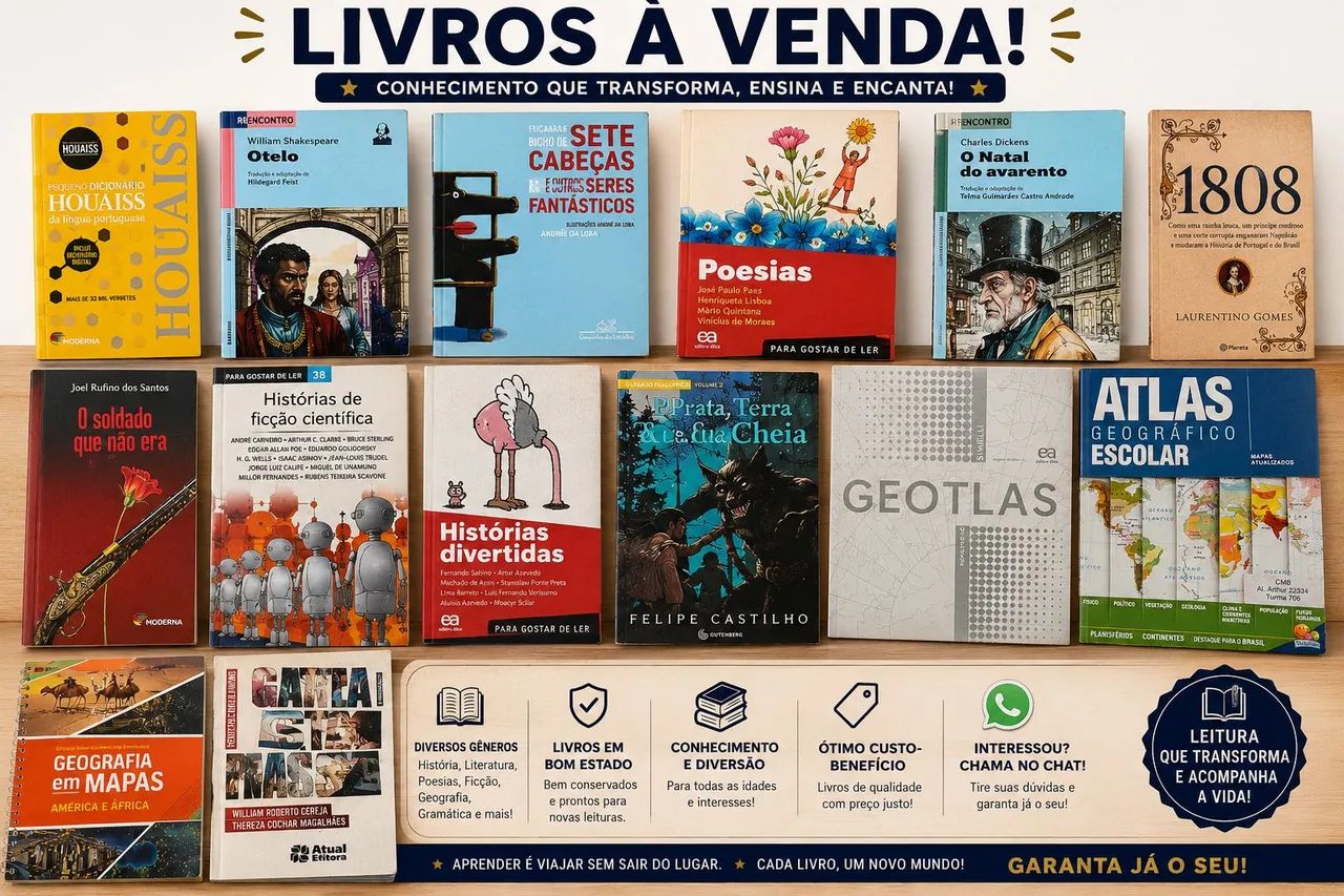 Livros a venda