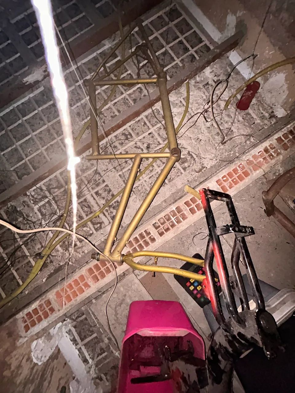 Quadro bicicleta dupla, aro 26, projeto top